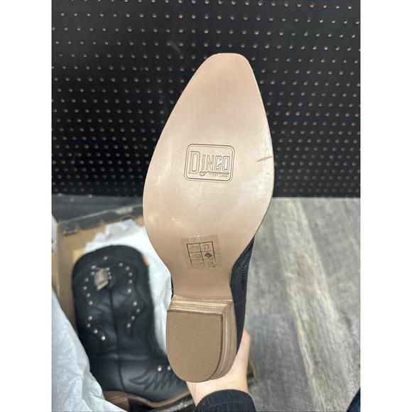 Dingo Pretty In Pink Leather Boot Women's US 11 - Picture 9 of 9